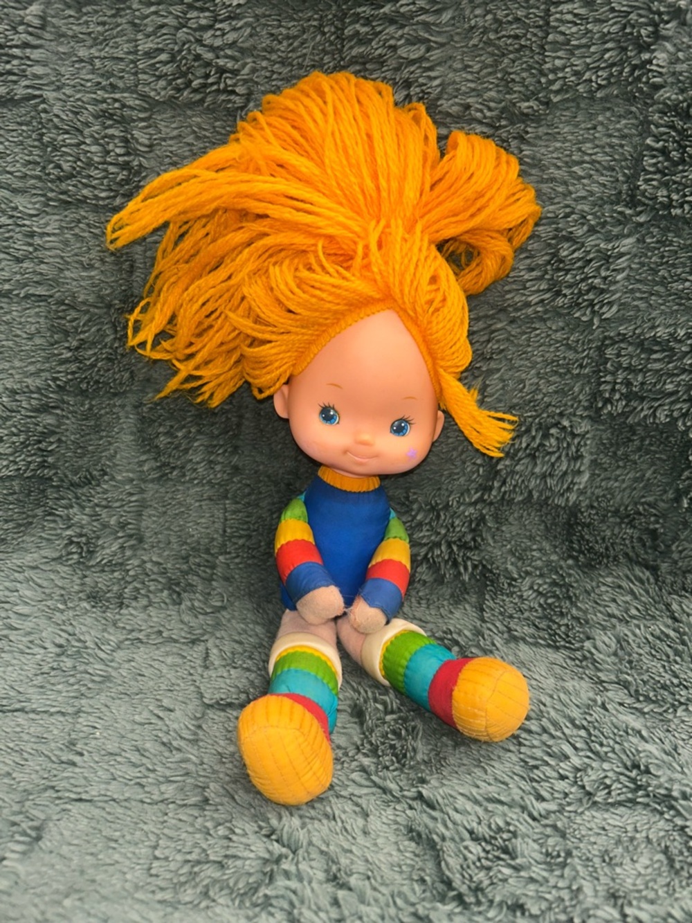 1983 vintage Rainbow Brite doll by Hallmark-No Dress